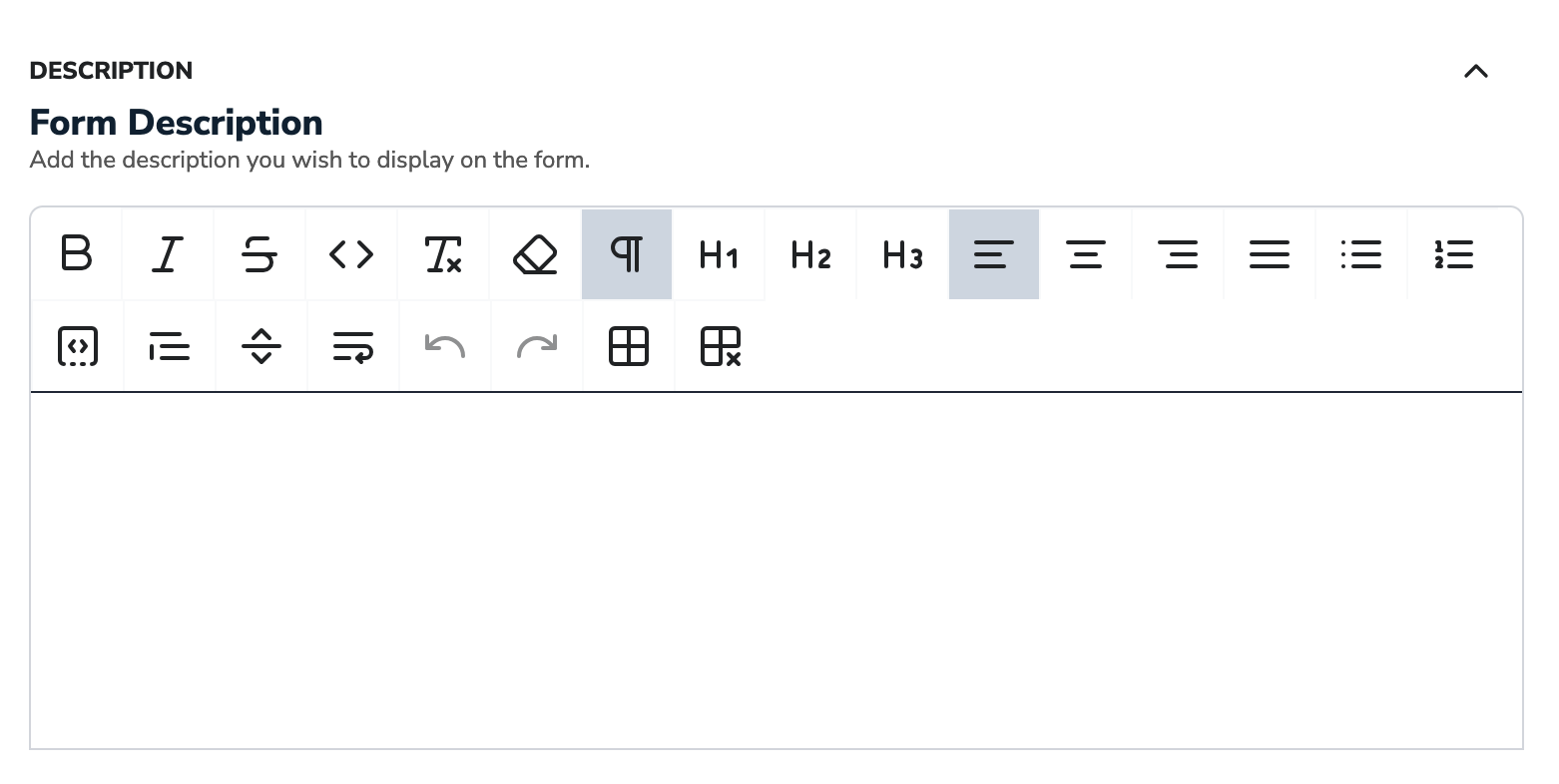 Forms Description Forms Description