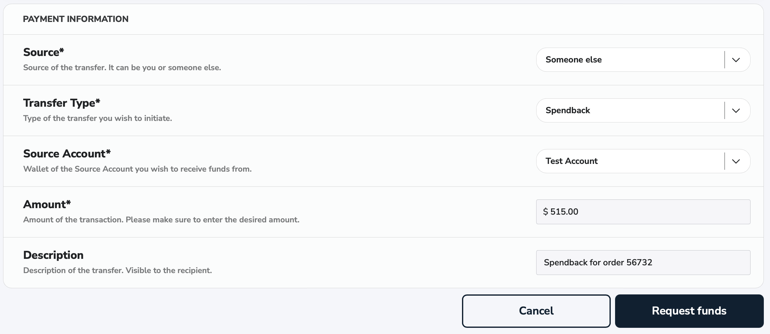 Wallet spendback Wallet Spendback